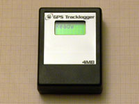 GPS Tracklogger - front view